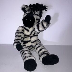 Zooglies Zebra Plush Toy Movable Arms & Legs  18”‎